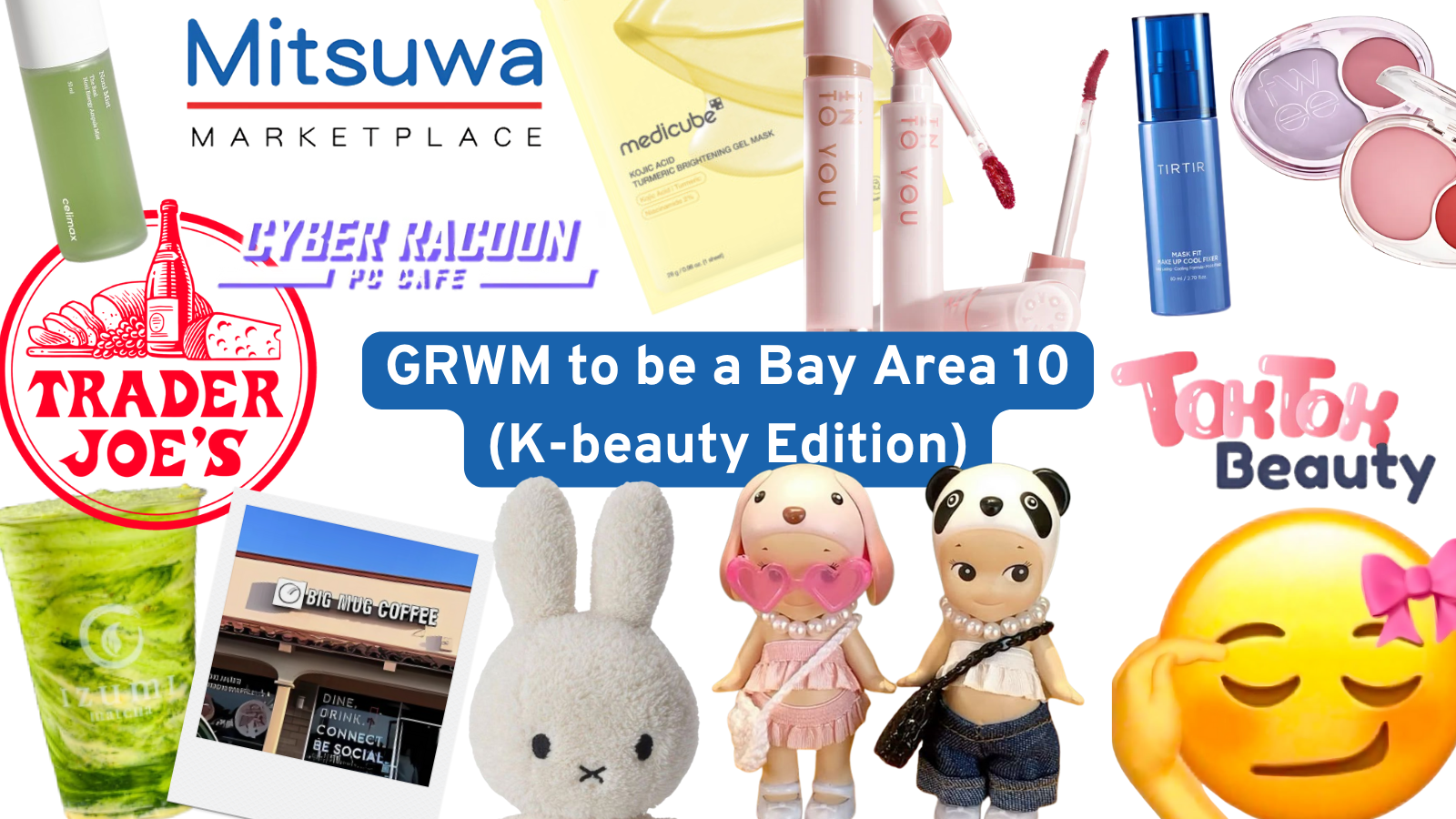 GRWM to Look Like a Bay Area 10 (K-Beauty Edition)