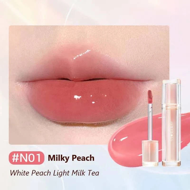 Judydoll Mirror Tea Jelly Light Lip Glaze - TokTok Beauty