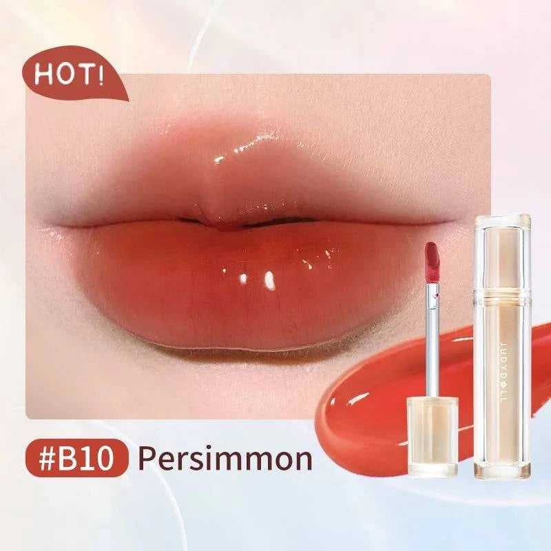 Judydoll Mirror Tea Jelly Light Lip Glaze - TokTok Beauty
