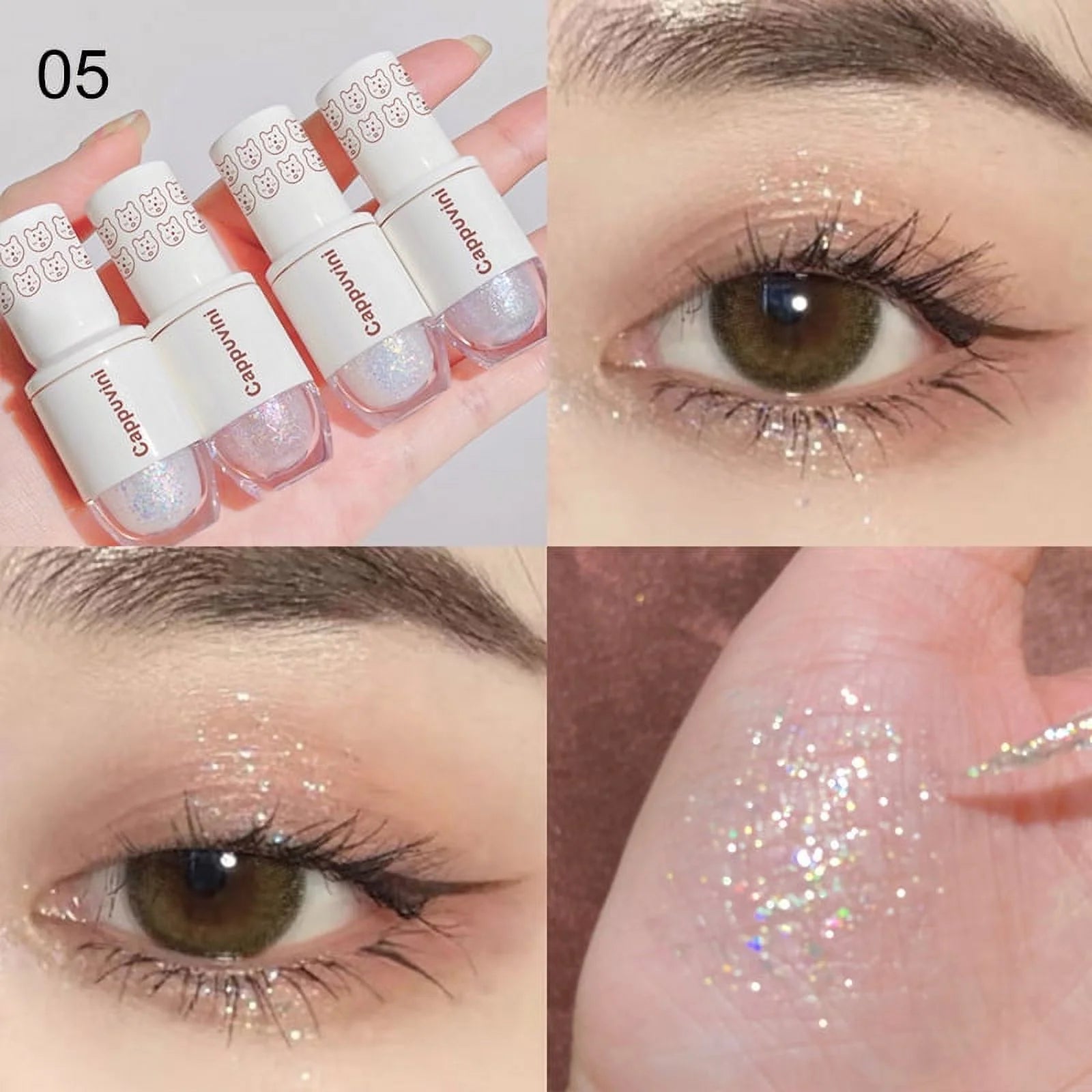 Cappuvini Starry Liquid Eyeshadow (More Colors) - TokTok Beauty