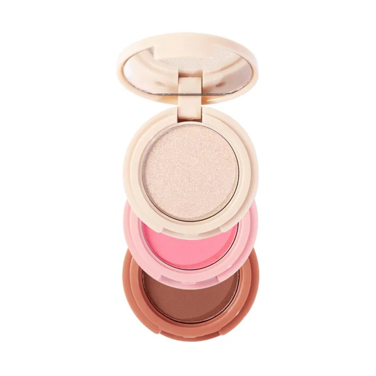 3 In 1 Highlight Blush Contour Palette