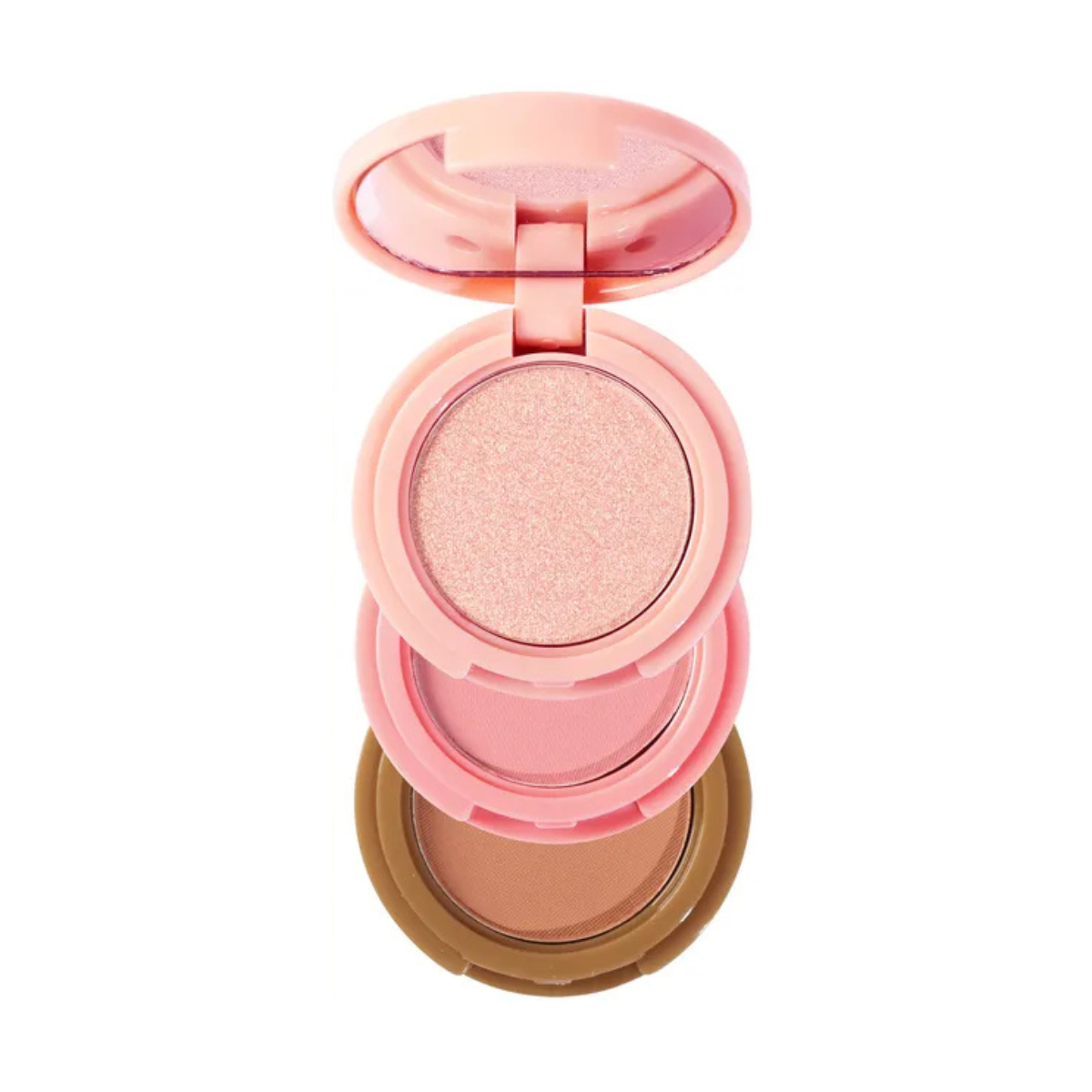 3 In 1 Highlight Blush Contour Palette