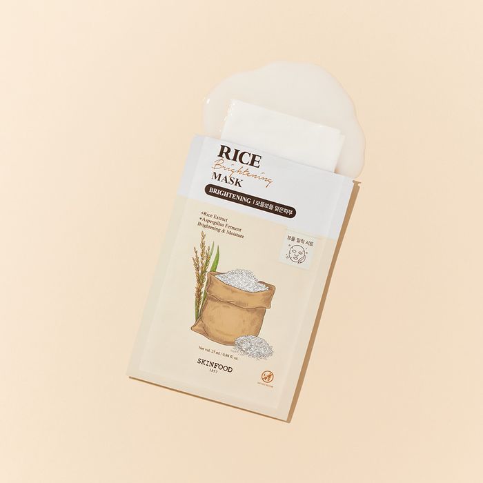 SKINFOOD Rice Brightening Mask - TokTok Beauty