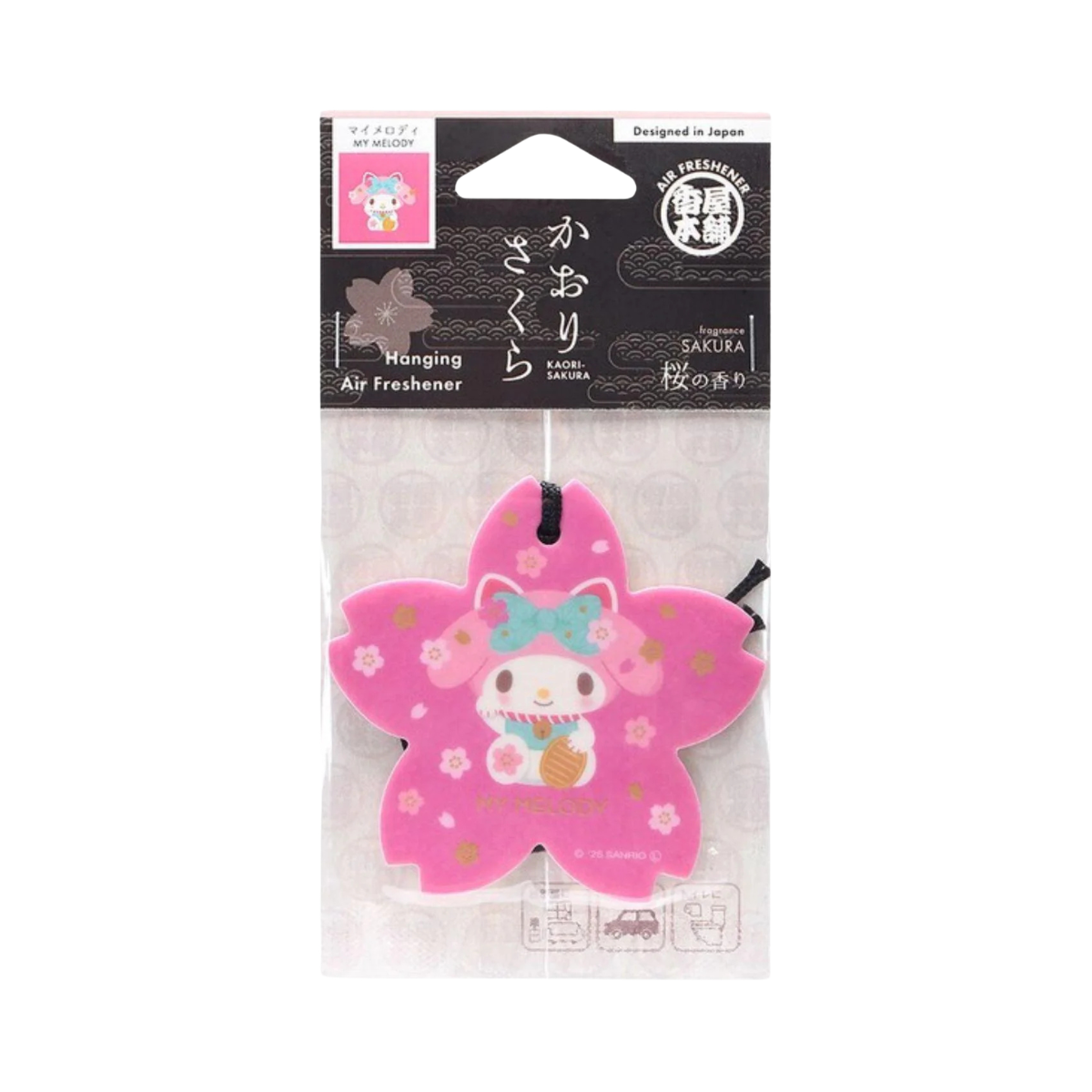 Sakura Paper Air Freshener Sanrio Collaboration (My Melody)
