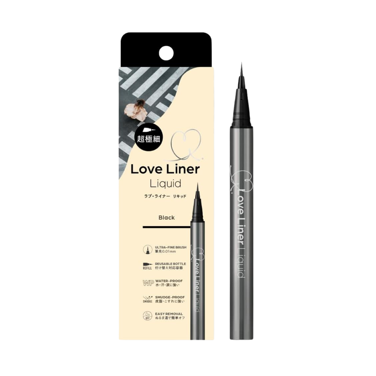 MSH Love Liner Liquid Eyeliner Ultra Fine Brush - TokTok Beauty