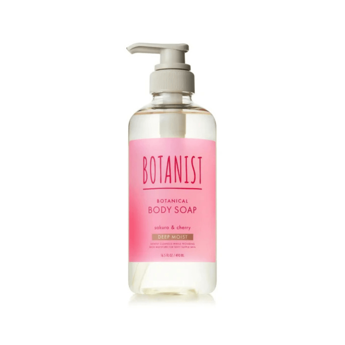 BOTANIST Botanical Body Soap Deep Moist Sakura & Cherry - TokTok Beauty