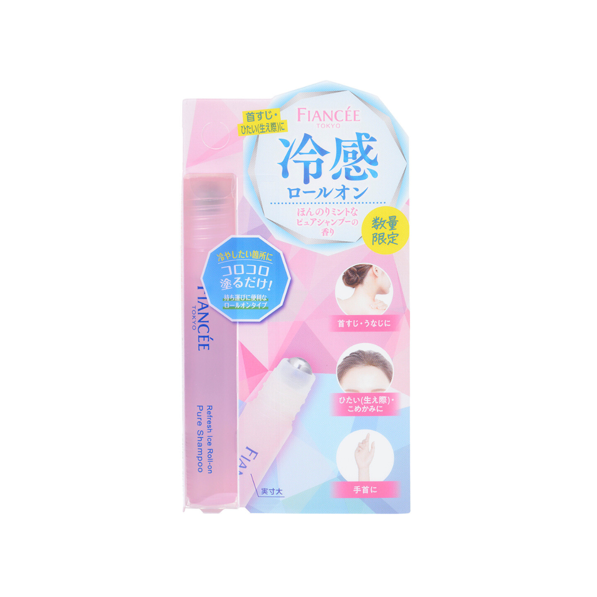 IDA LABORATORIES Fiancee Refresh Ice Roll-on - Pure Shampoo - TokTok Beauty