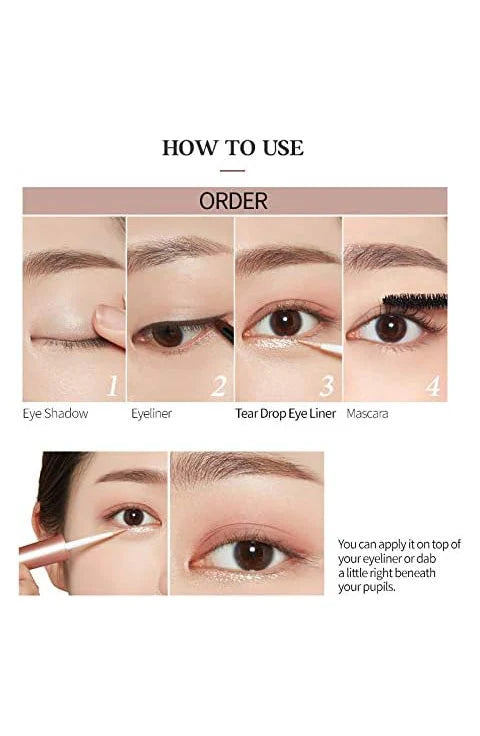 Tear Eye Liner - 2 Colors