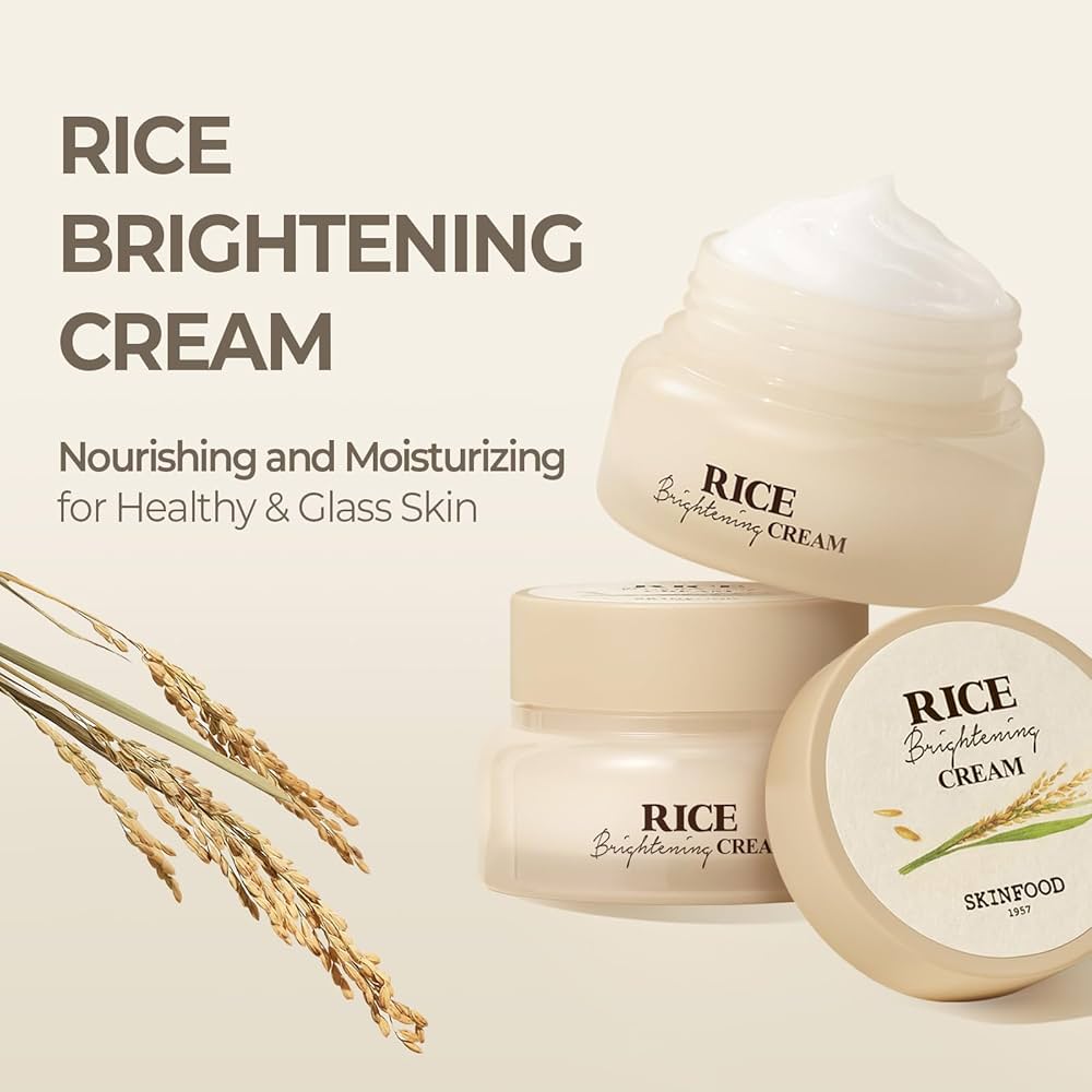 SKINFOOD Rice Brightening Cream - TokTok Beauty