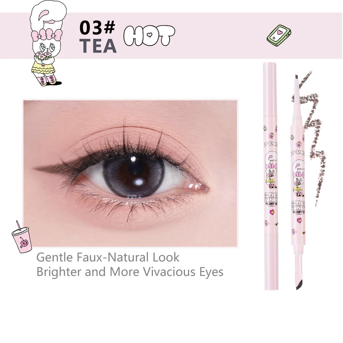 FLORTTE Special Edition 2 in 1 Liner (More Colors) - TokTok Beauty