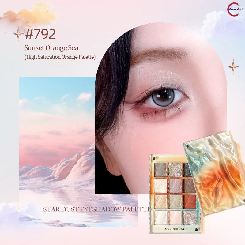 COLORROSE Water Ripple Series Eyeshadow Palette (More Colors) - TokTok Beauty