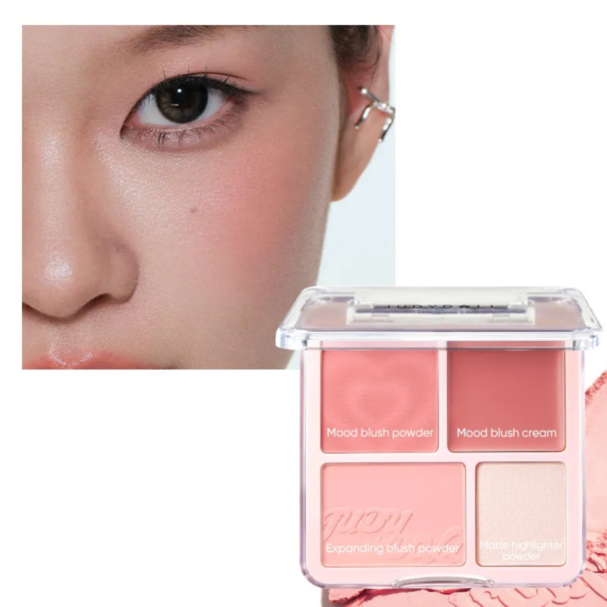 2 in 1 Blush & Highlight Palette