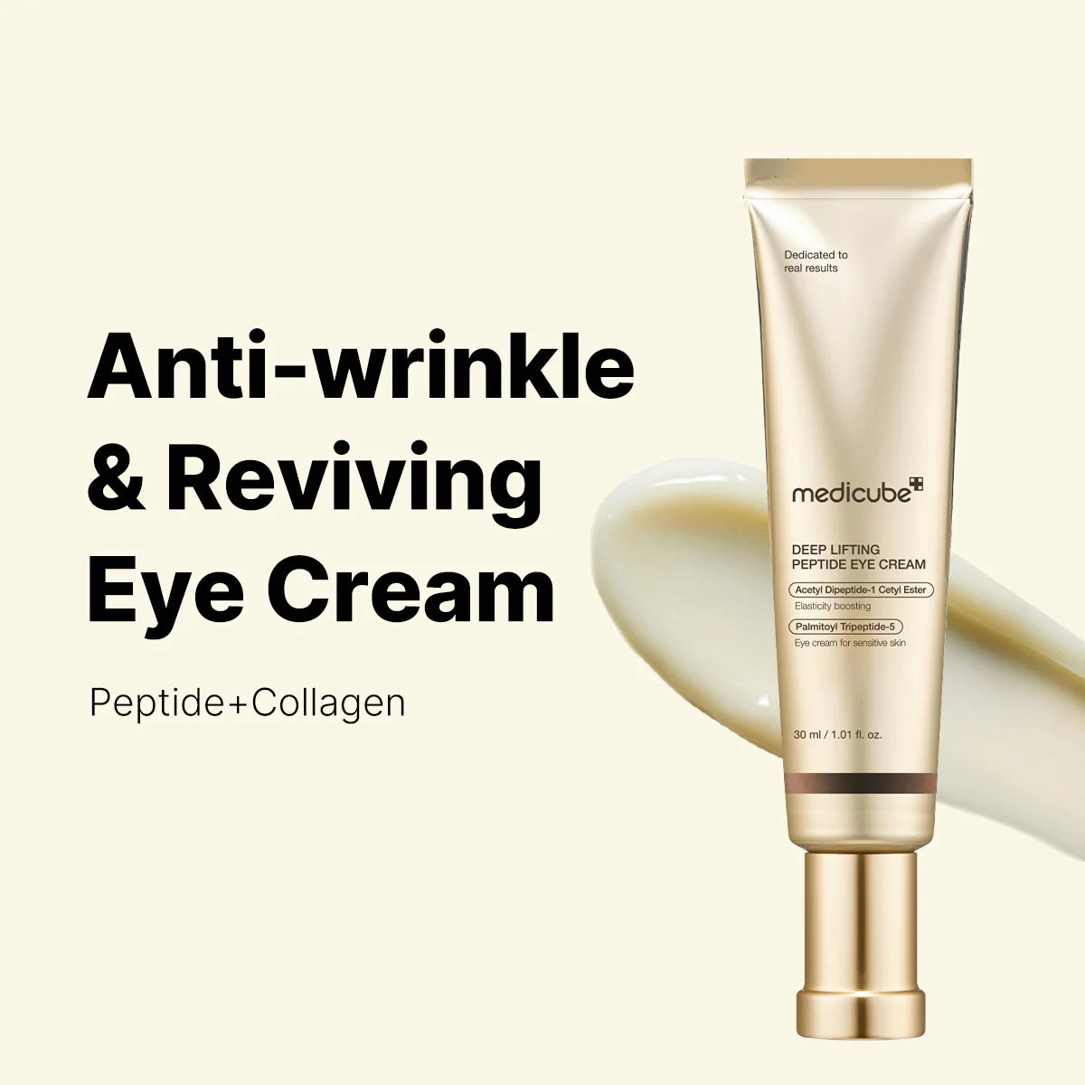 medicube Deep Lifting Peptide Eye Cream For Face - TokTok Beauty