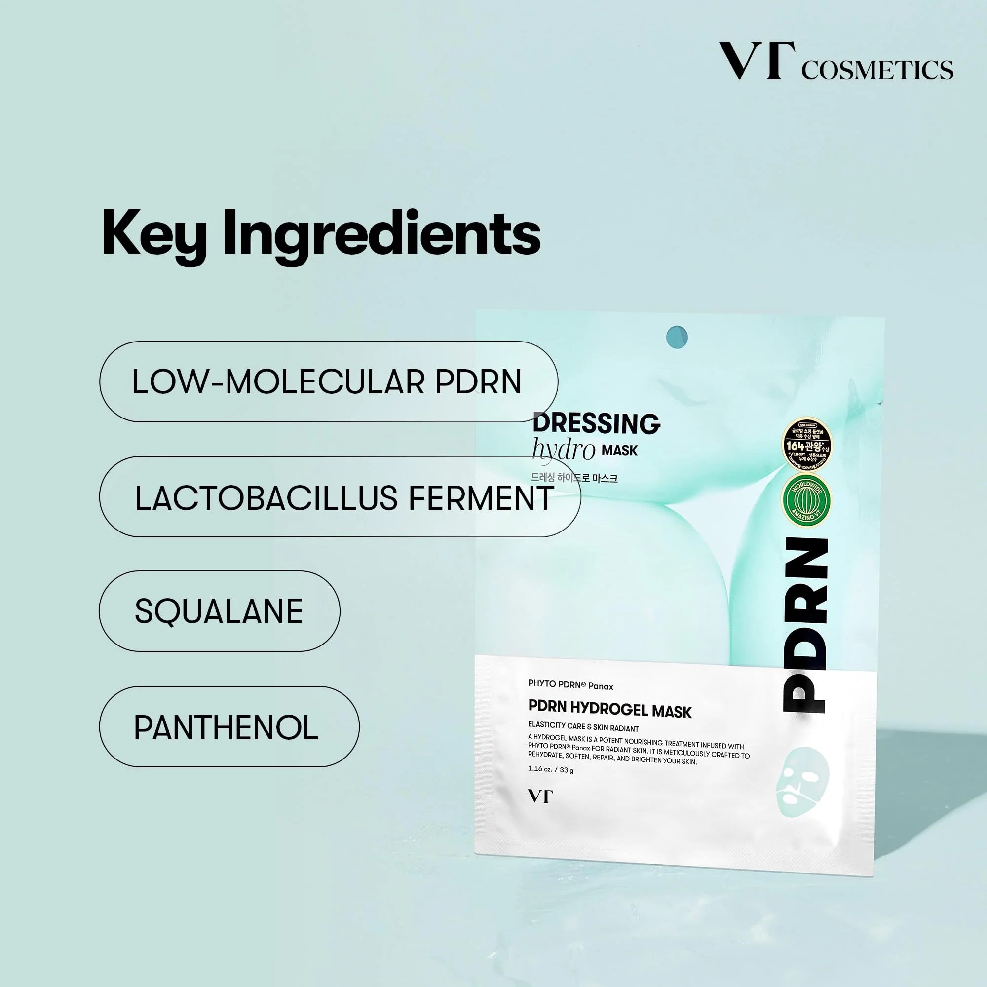 VT PDRN Hydrogel Mask - TokTok Beauty
