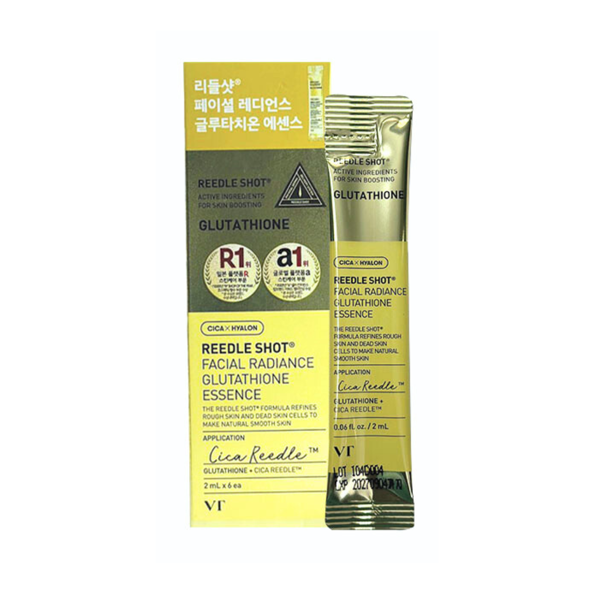 VT Reedle Shot Facial Radiance Glutathione Essence - TokTok Beauty