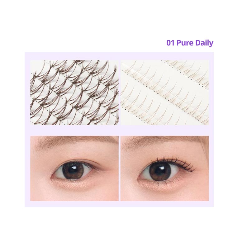 fillimilli Point Piece Lashes - 2 Types - TokTok Beauty