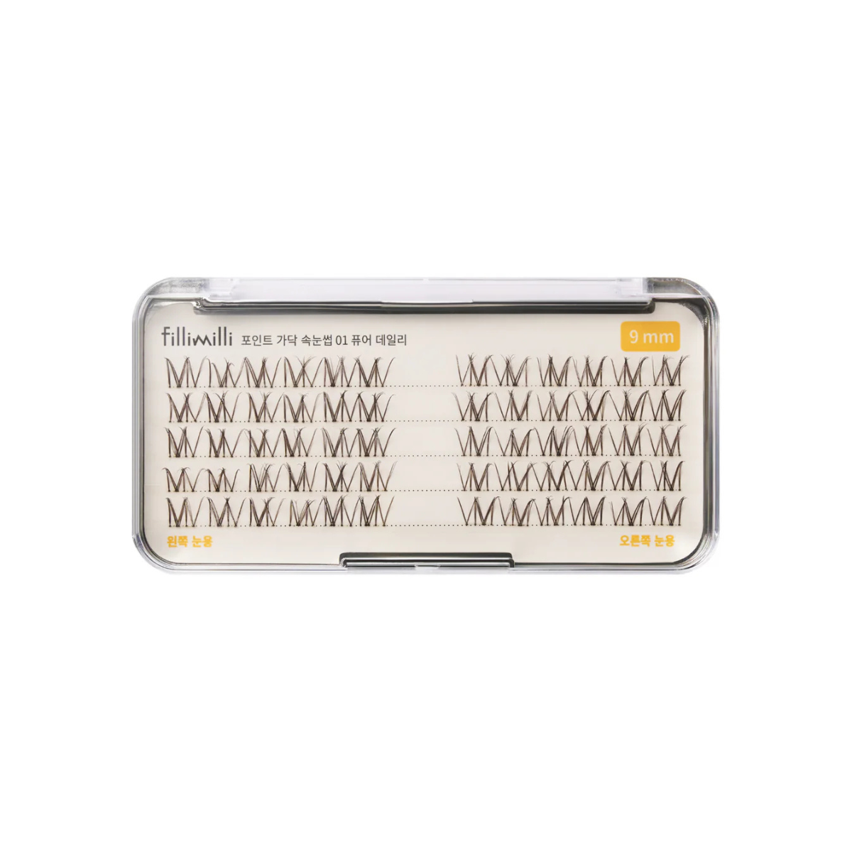 fillimilli Point Piece Lashes - 2 Types - TokTok Beauty