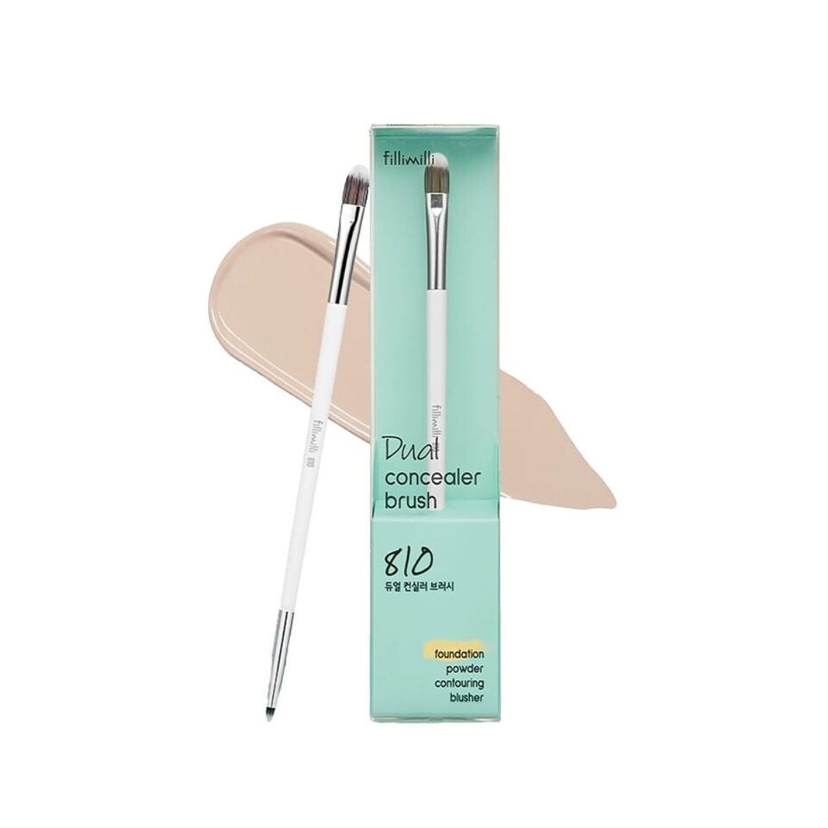fillimilli Dual Concealer Brush 810 - TokTok Beauty