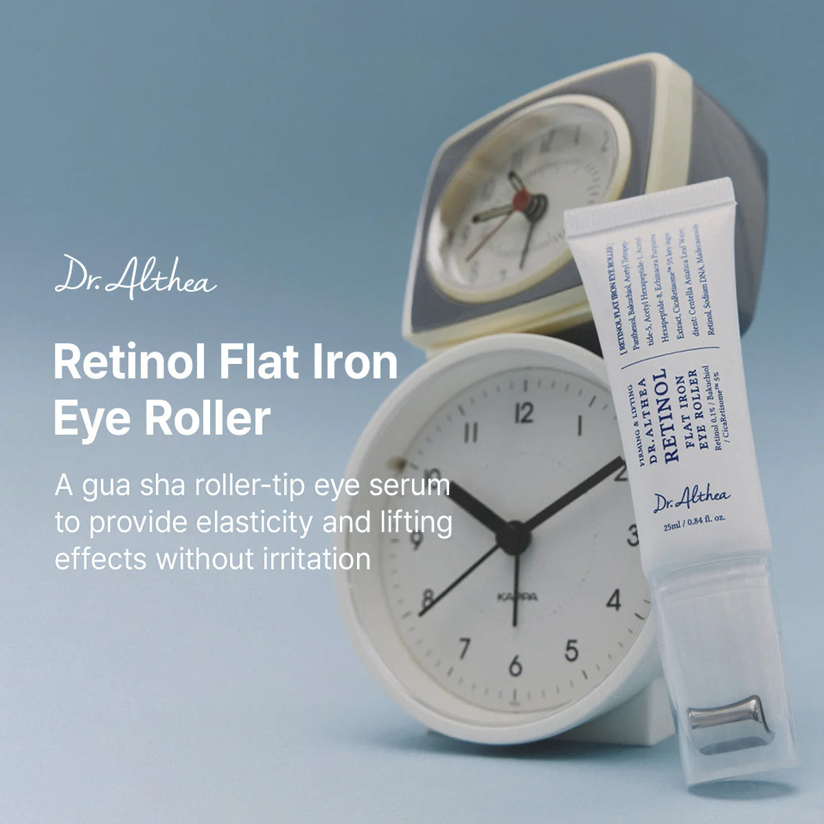 Dr. Althea Retinol Flat Iron Eye Roller - TokTok Beauty
