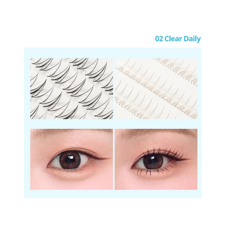 fillimilli Point Piece Lashes - 2 Types - TokTok Beauty