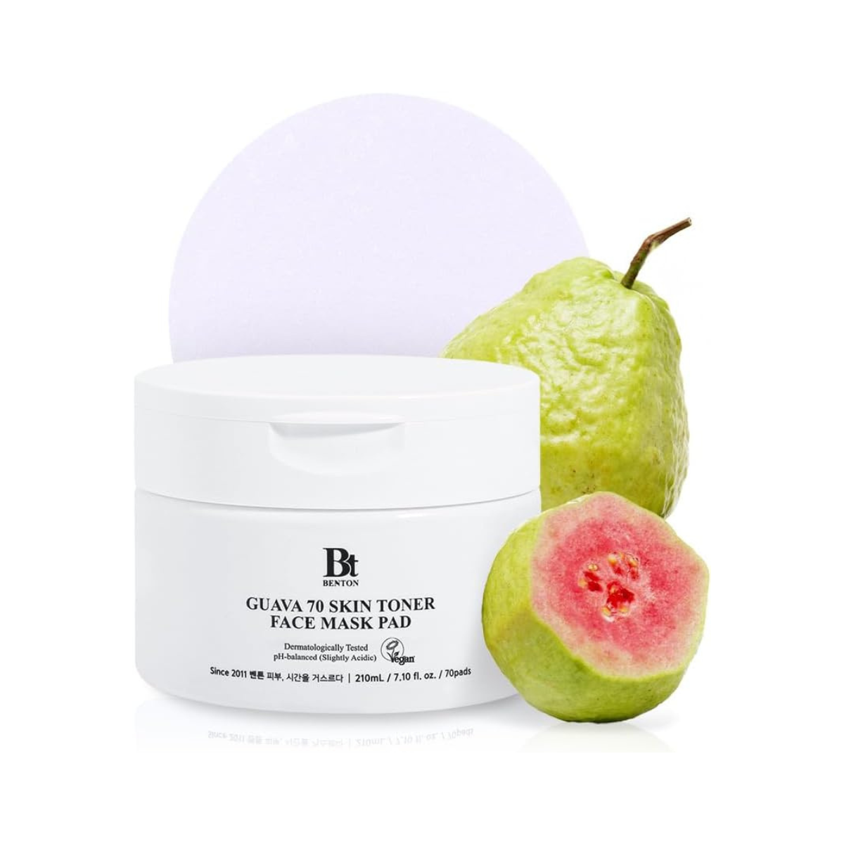 Benton Guava 70 Skin Toner Face Mask Pad - TokTok Beauty