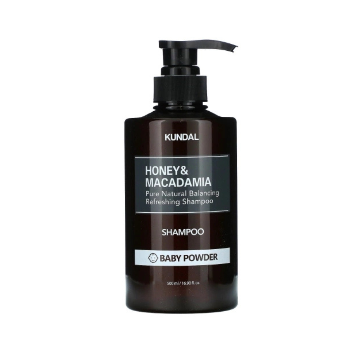 KUNDAL Honey & Macadamia Nature Shampoo (Baby Powder) - TokTok Beauty