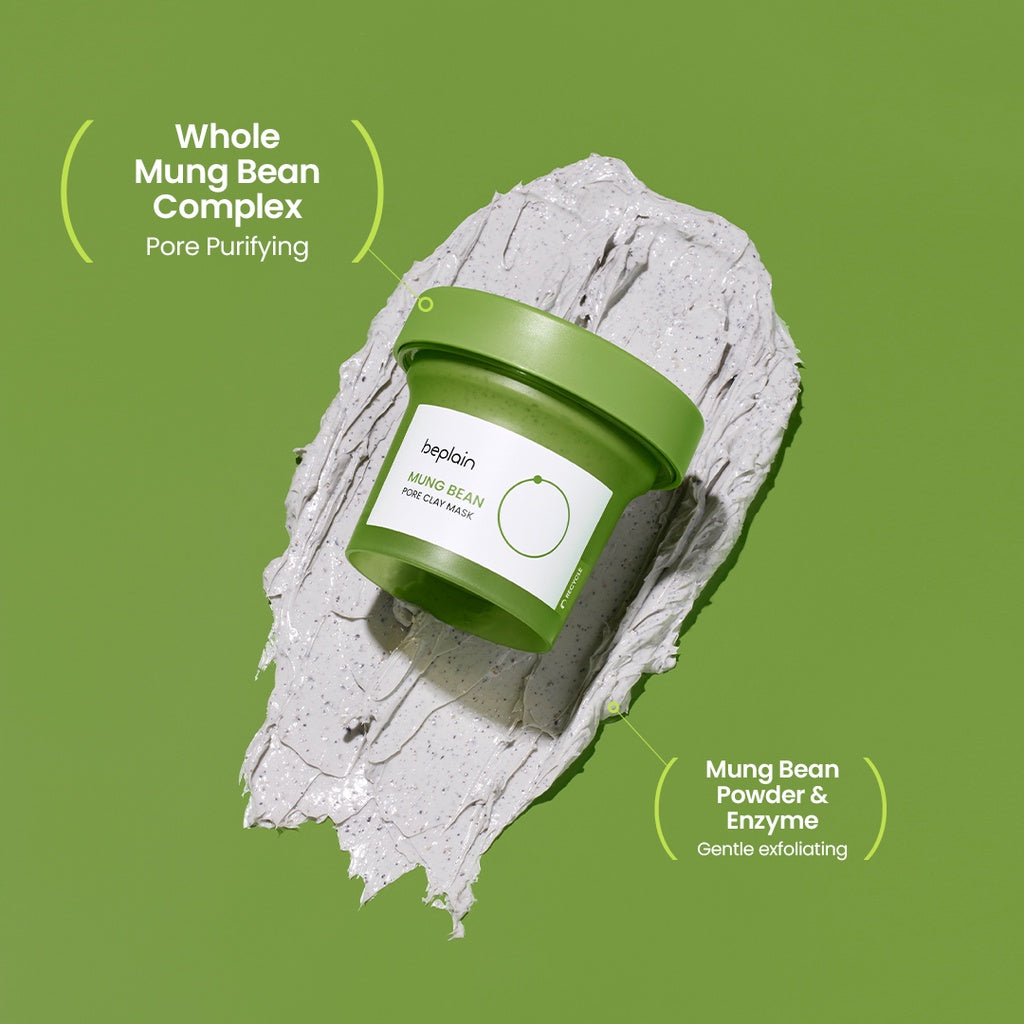 beplain Mung Bean Pore Clay Mask - TokTok Beauty