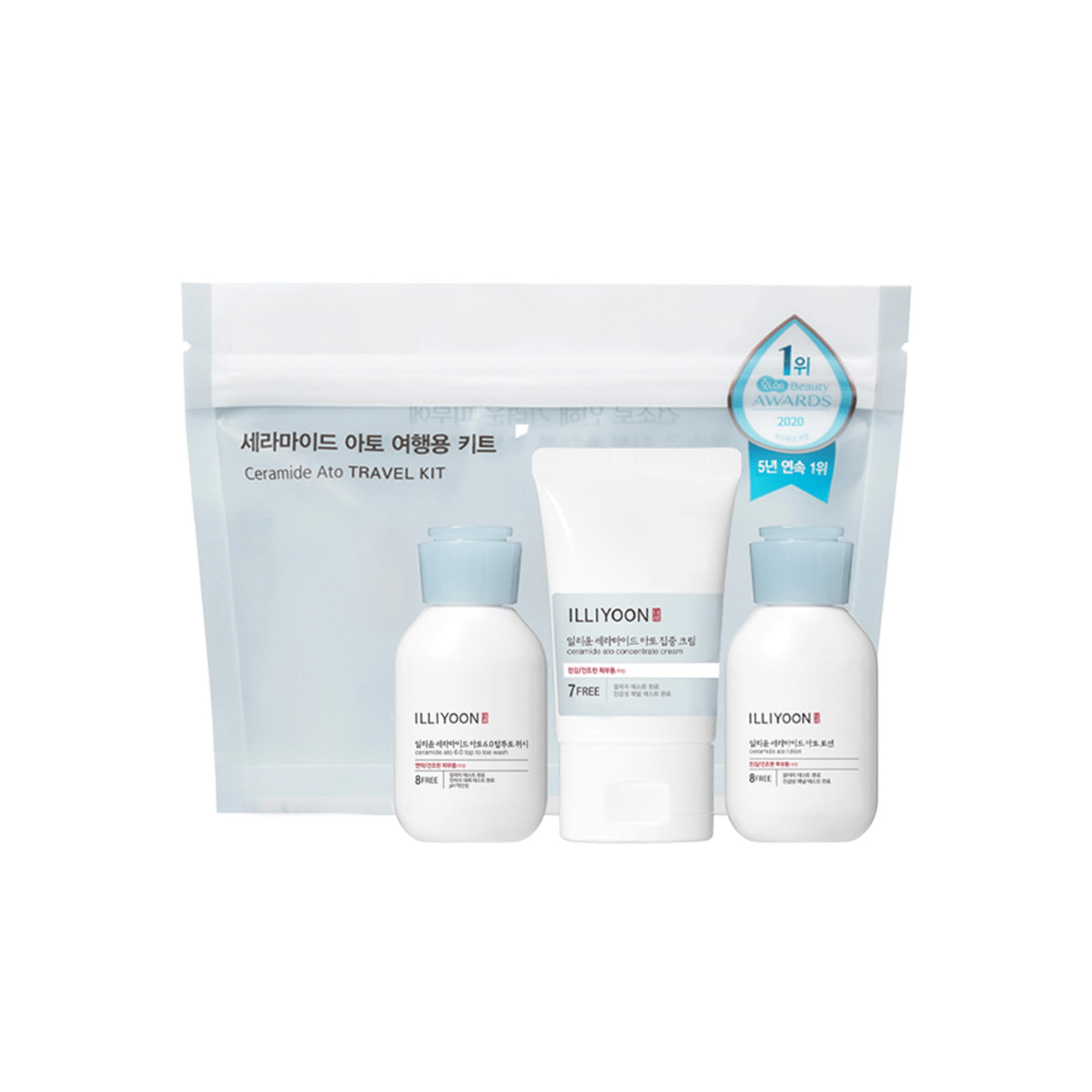 ILLIYOON Ceramide Ato Travel Kit - TokTok Beauty