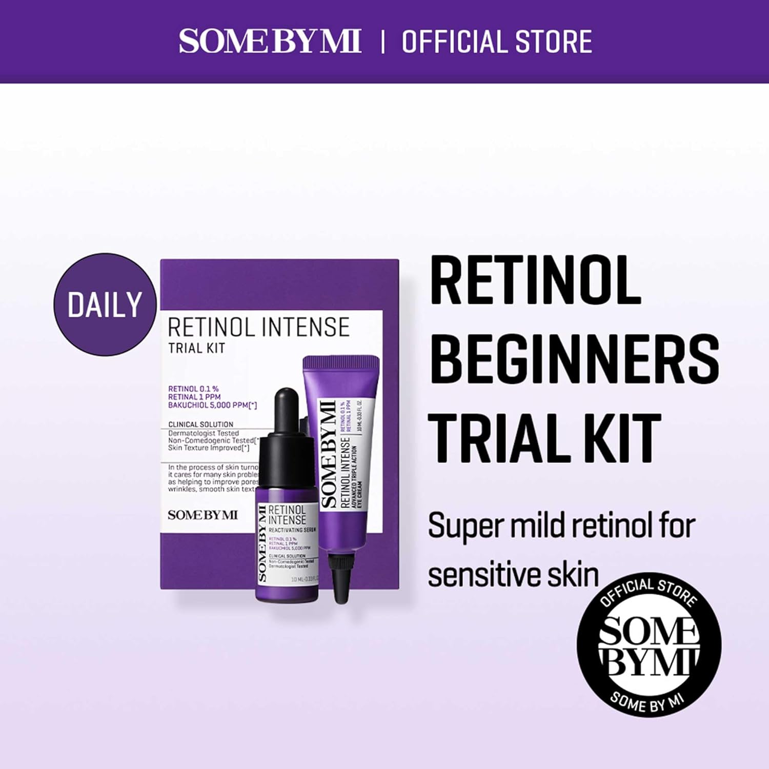 Some By Mi Retinol Intense Trial Kit - TokTok Beauty