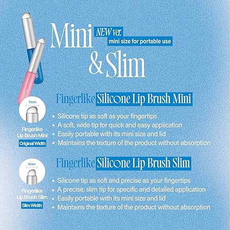 fwee Fingerlike Silicone Lip Brush Slim - TokTok Beauty