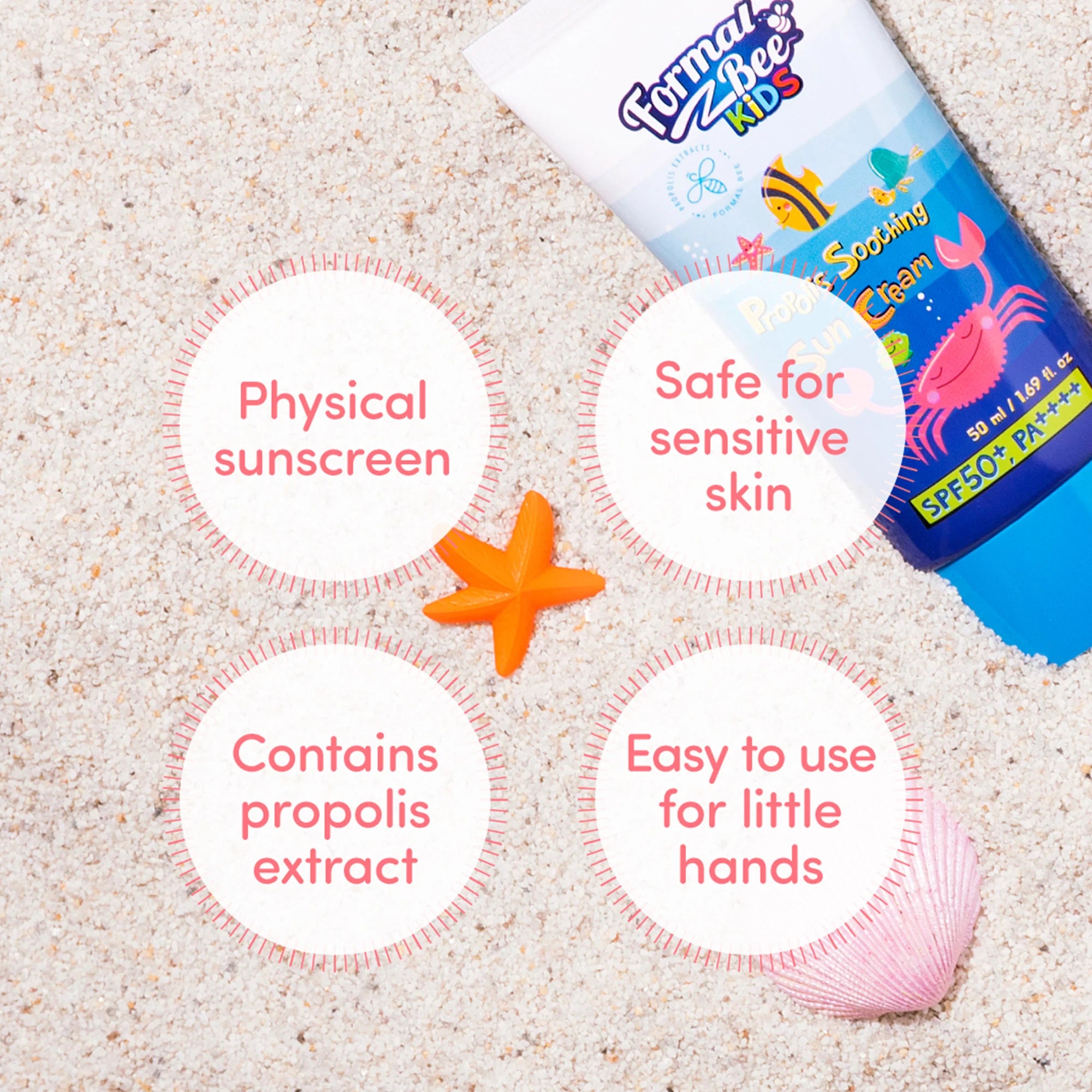 Formal Bee Kids Propolis Soothing Sun Cream - TokTok Beauty