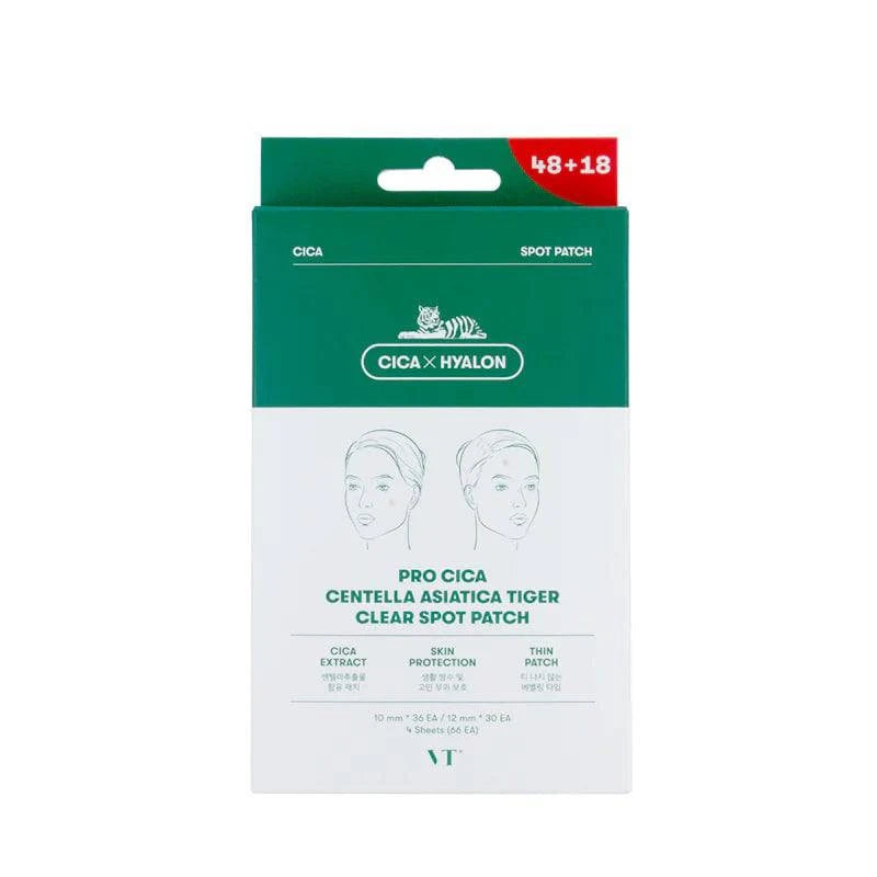 VT Pro Cica Centella Asiatica Tiger Clear Spot Patch Set - TokTok Beauty