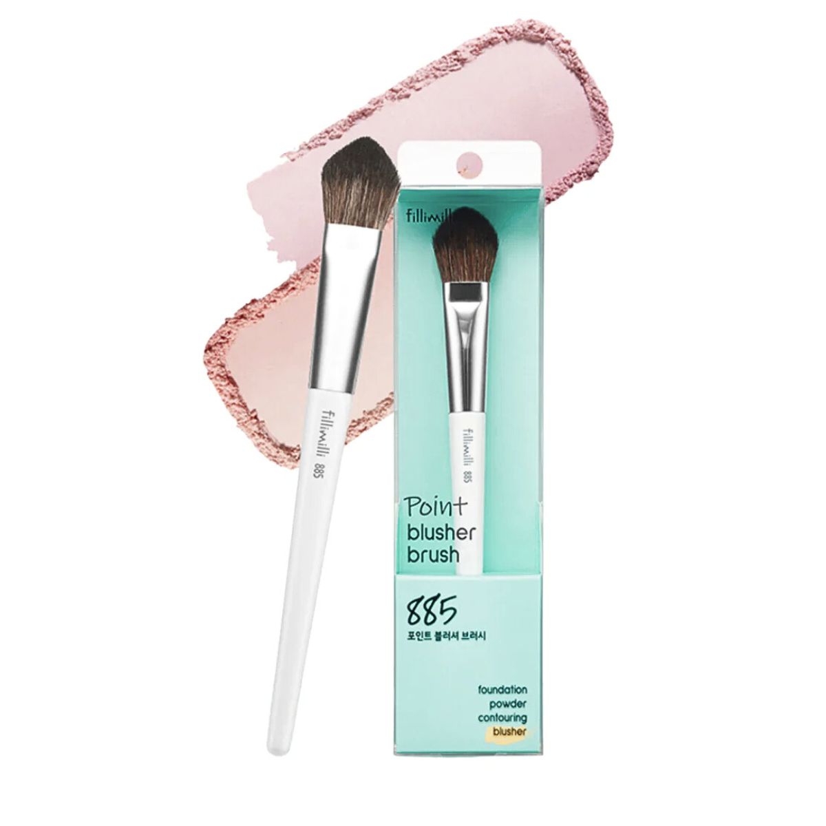 fillimilli Point Blusher Brush 885 - TokTok Beauty
