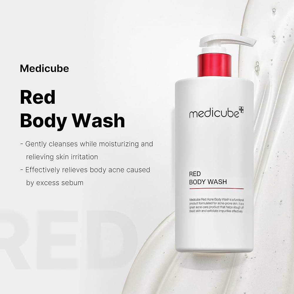 medicube Red Acne Body Wash 2.0 - TokTok Beauty