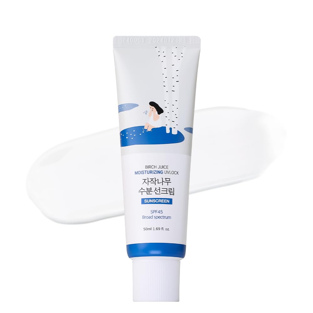 Round Lab Birch Moisturizing Sunscreen UVLock SPF 45+ Broad Spectrum - TokTok Beauty