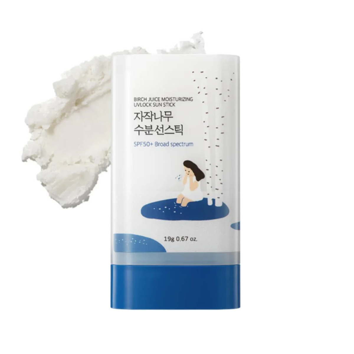 Round Lab Birch Moisturizing Sun Stick - TokTok Beauty