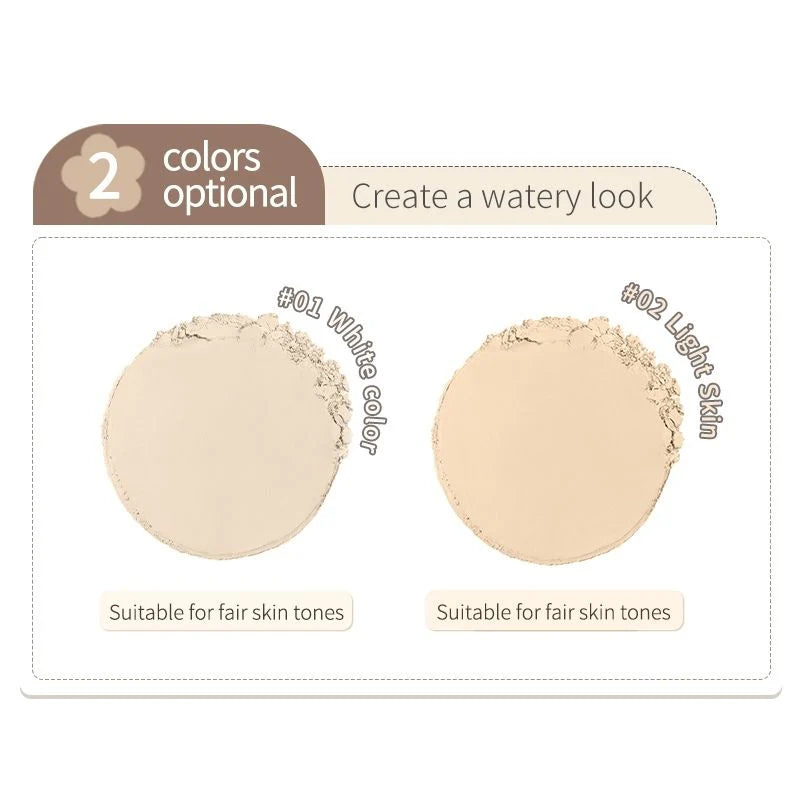 Judydoll Oil-Control Matte Pressed Powder - 2 Colors - TokTok Beauty