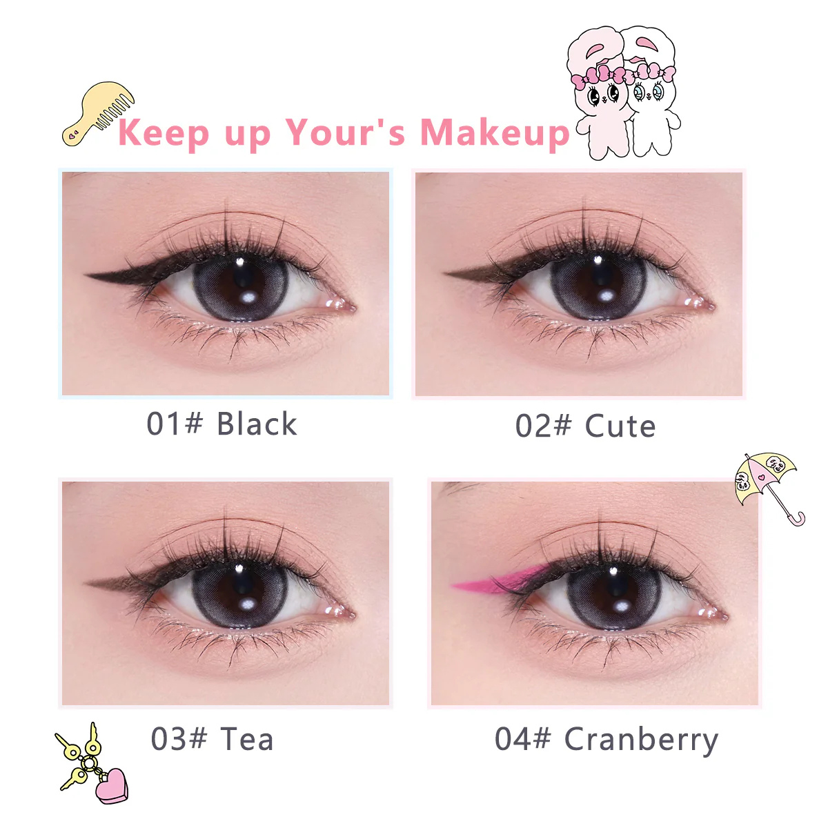 FLORTTE Special Edition 2 in 1 Liner (More Colors) - TokTok Beauty