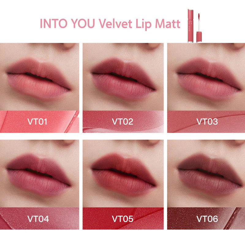 INTO YOU Velvet Lip Matte (More Colors) - TokTok Beauty