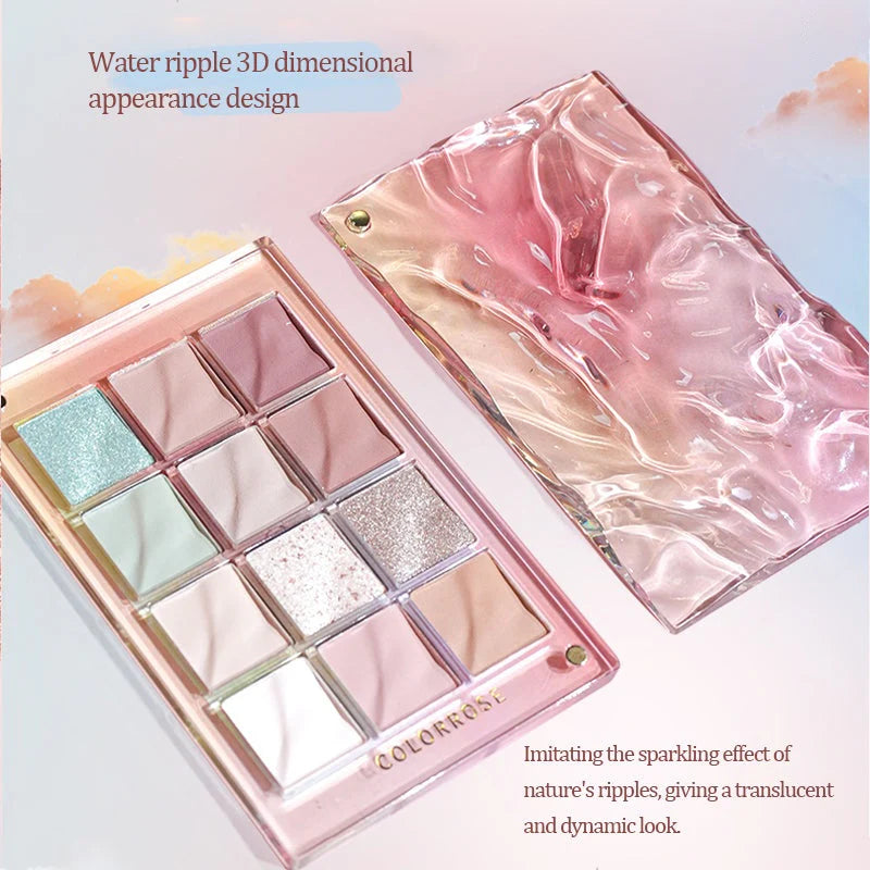 COLORROSE Water Ripple Series Eyeshadow Palette (More Colors) - TokTok Beauty