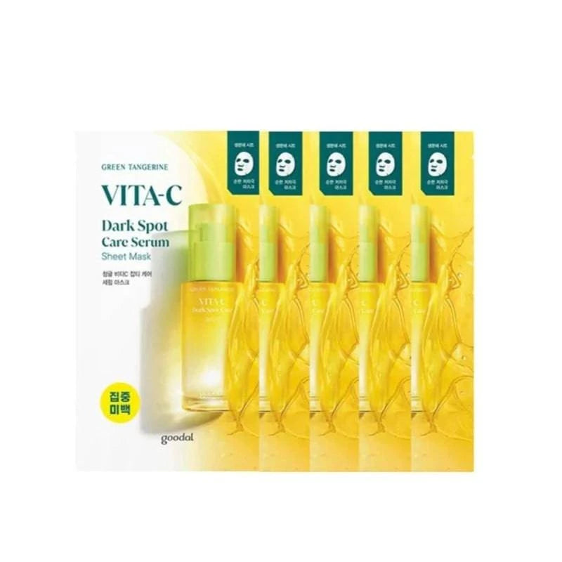 Goodal Green Tangerine Vita C Dark Spot Care Serum Mask | TokTok