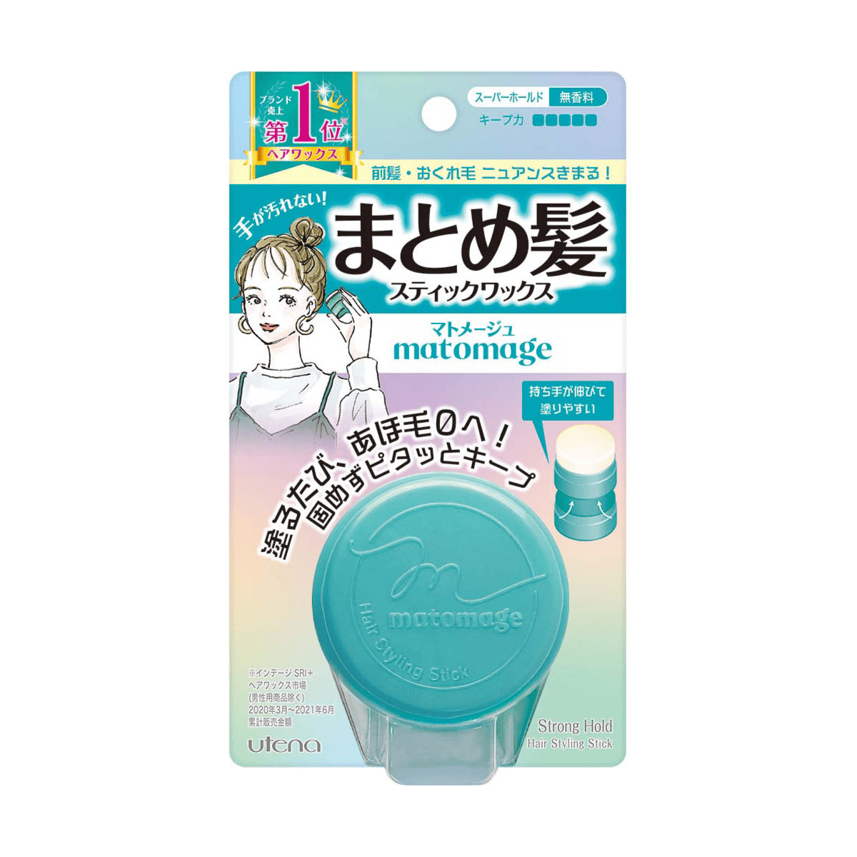 Utena Matomage Hair Styling Stick - Strong Hold - TokTok Beauty