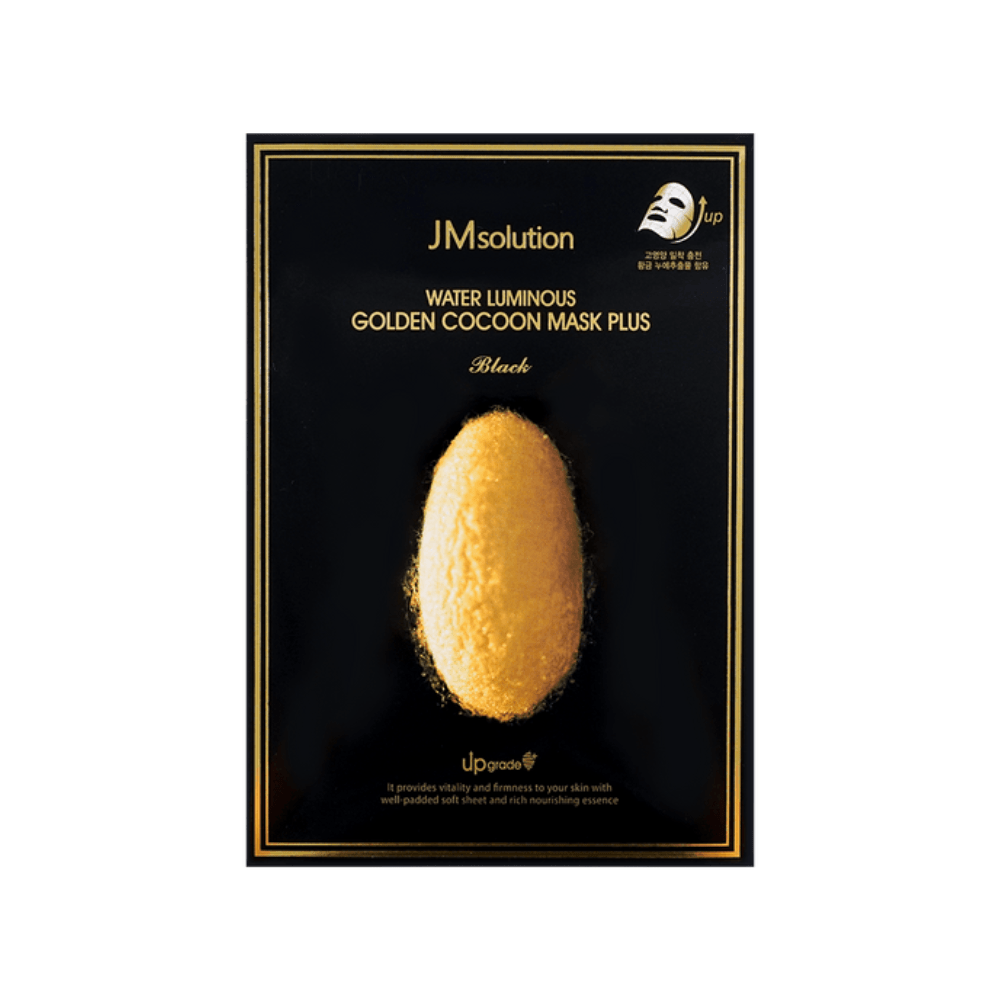JM solution Water Luminous Golden Cocoon Mask - 1 Box of 10 Sheets - TokTok Beauty