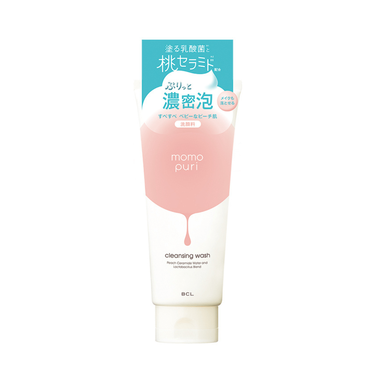 BCL Momo Puri Moisturizing Face Wash - TokTok Beauty