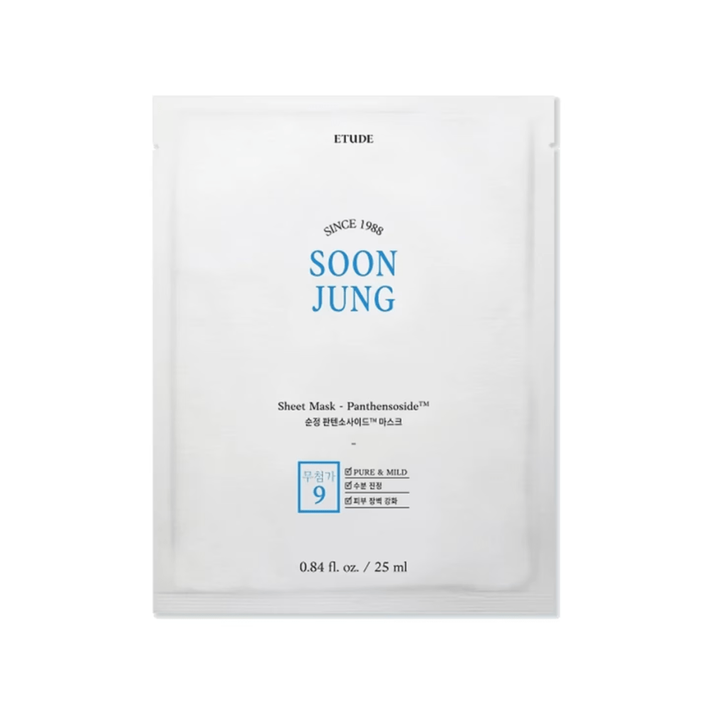 Etude House Soon Jung Panthensoside Sheet Mask - TokTok Beauty