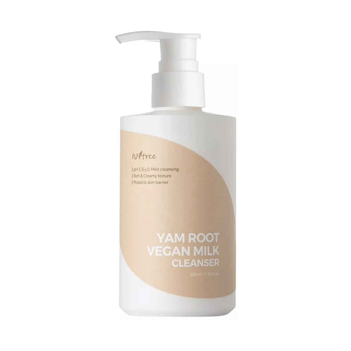 ISNTREE Yam Root Vegan Milk Cleanser - TokTok Beauty