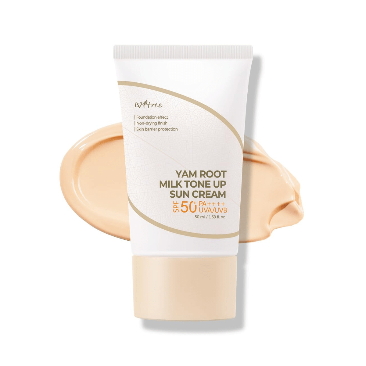 ISNTREE Yam Root Milk Tone Up Sun Cream - TokTok Beauty
