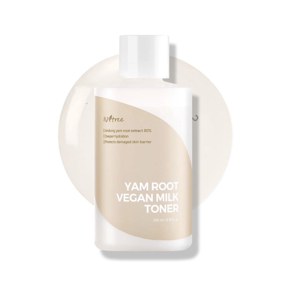 ISNTREE Yam Root Vegan Milk Toner - TokTok Beauty