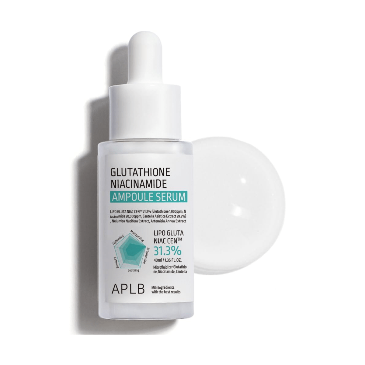 APLB Glutathione Niacinamide Ampoule Serum - TokTok Beauty