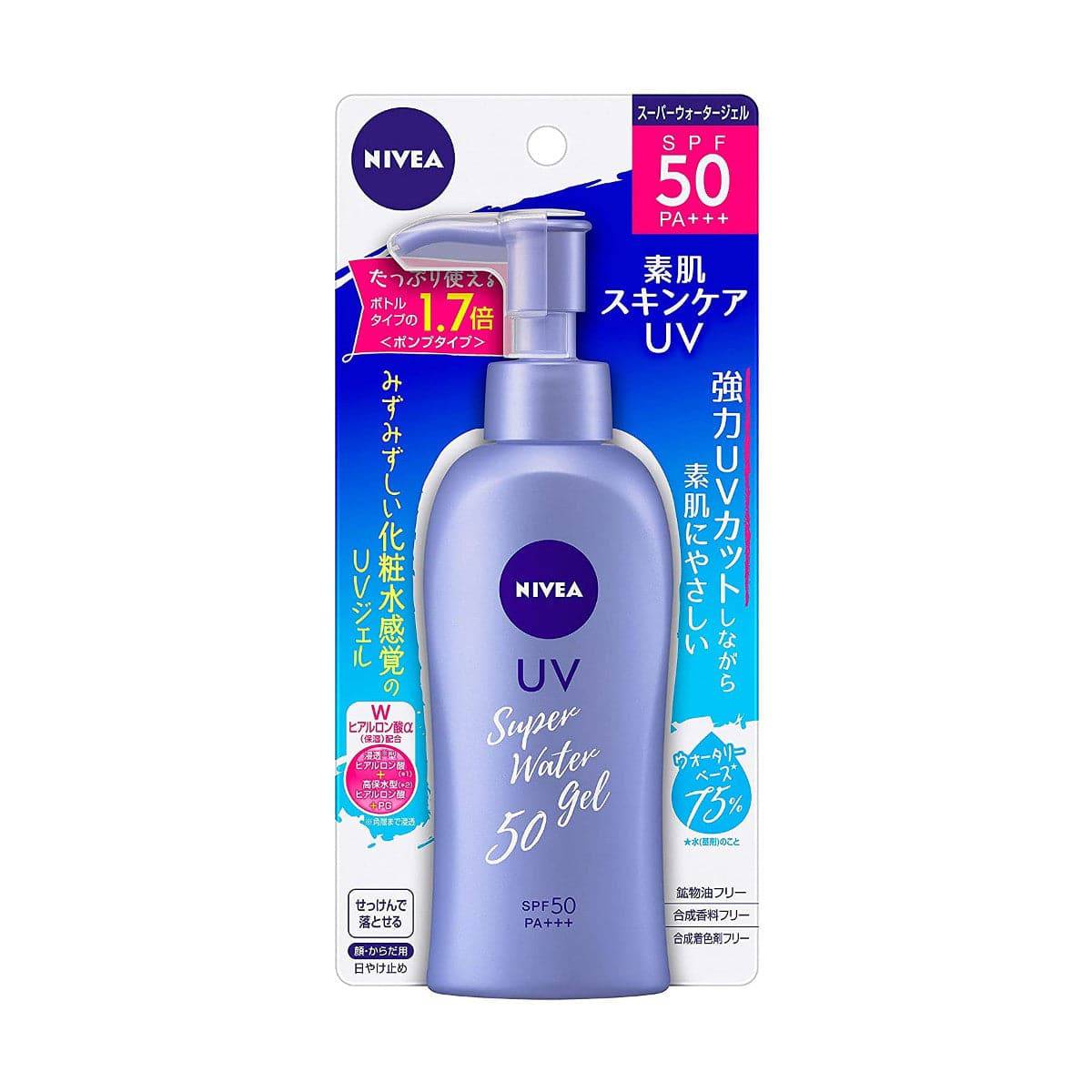 Kao Nivea Sun Protect Water Gel With Pump - TokTok Beauty